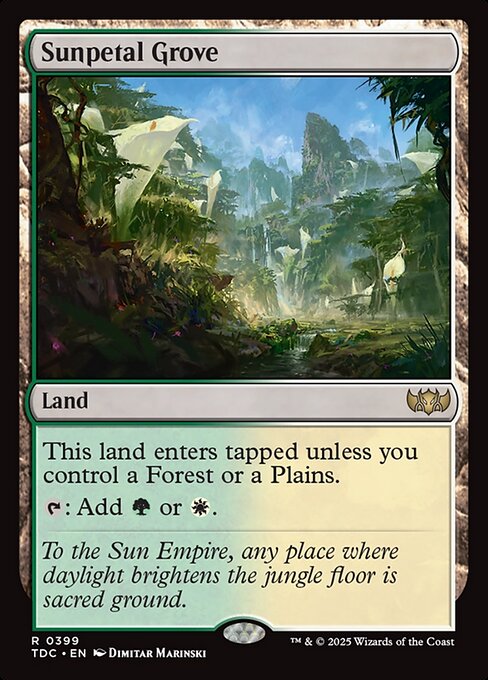 Sunpetal Grove 399