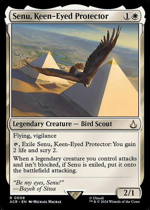 Senu, Keen-Eyed Protector 8