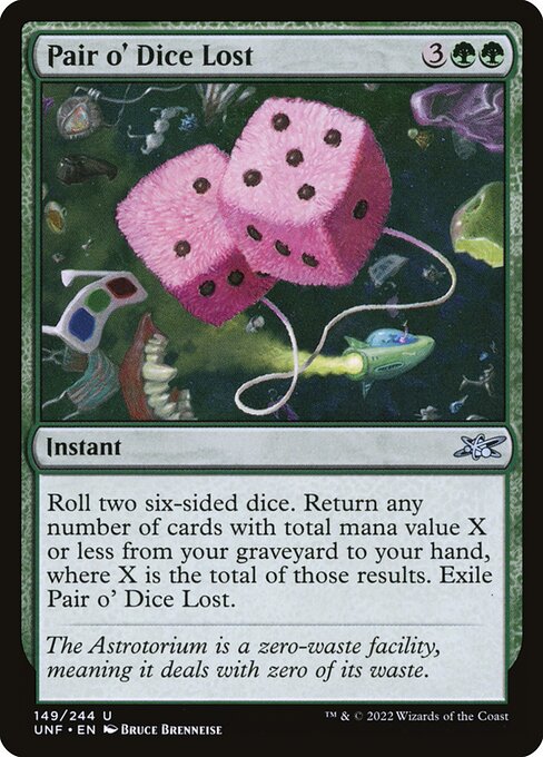 Pair o' Dice Lost 149