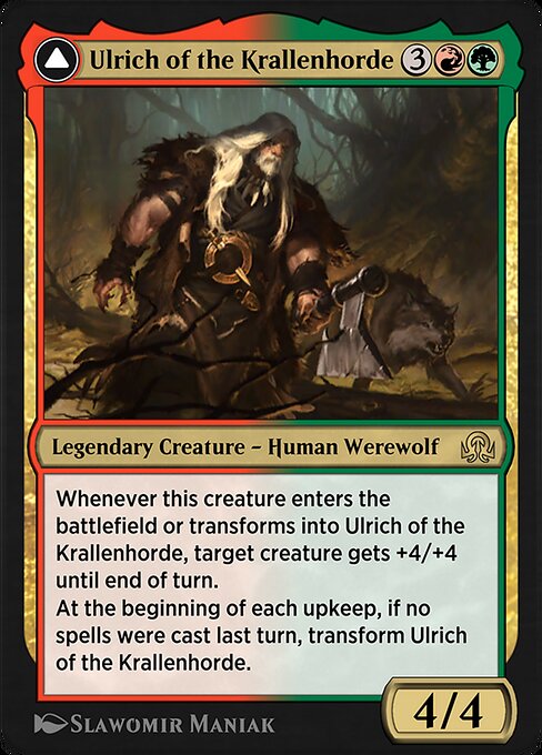 Ulrich of the Krallenhorde // Ulrich, Uncontested Alpha 246