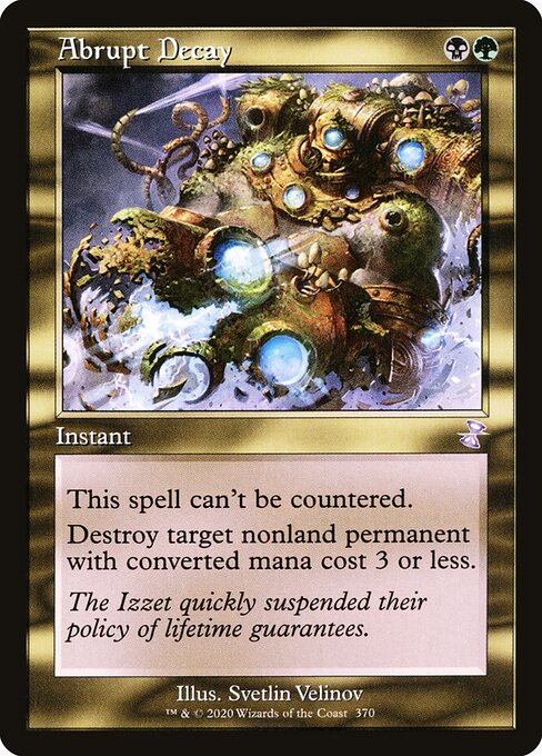 Abrupt Decay 370