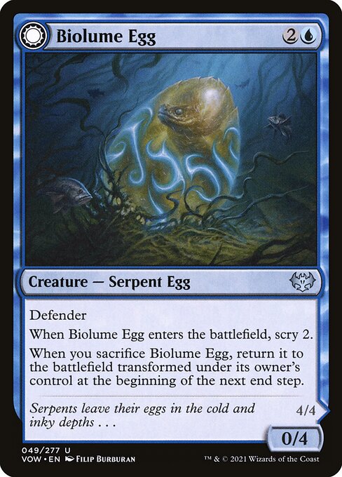 Biolume Egg // Biolume Serpent 49