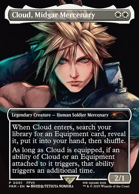 Cloud, Midgar Mercenary 2025-1