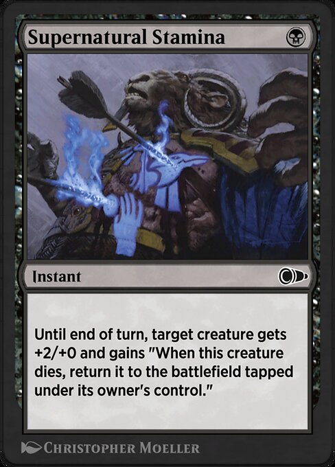 Supernatural Stamina 112