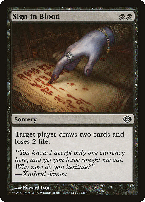 Sign in Blood 49