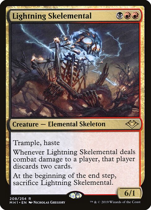 Lightning Skelemental 208