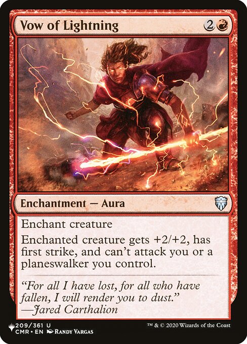 Vow of Lightning CMR-209