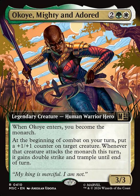 Okoye, Mighty and Adored 410