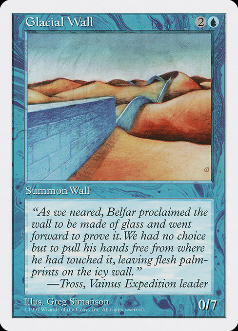 Glacial Wall 91