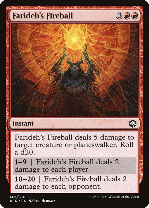 Farideh's Fireball 142
