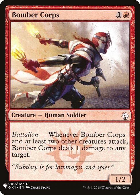 Bomber Corps GK1-80