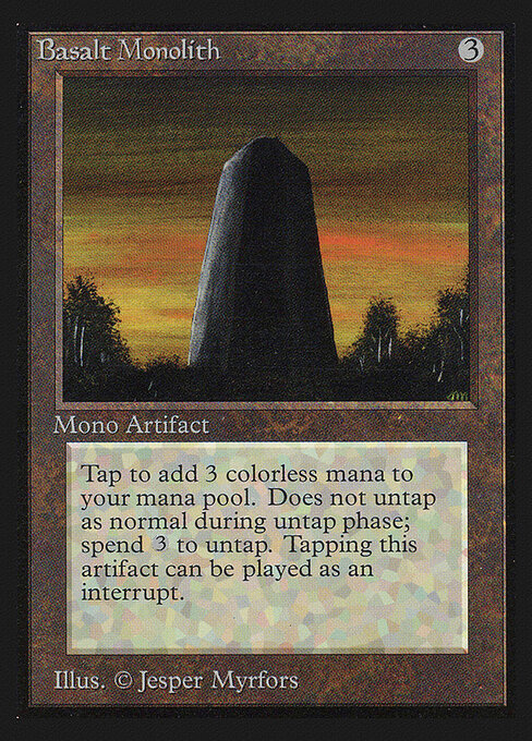 Basalt Monolith 232