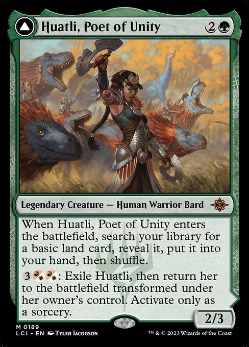 Huatli, Poet of Unity // Roar of the Fifth People 189