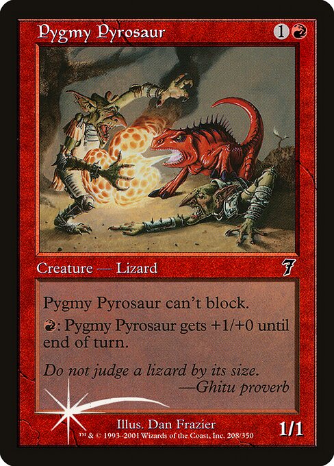 Pygmy Pyrosaur 208★