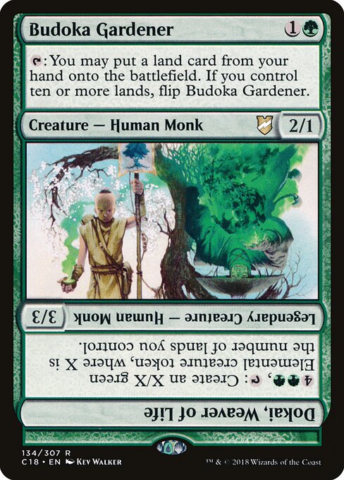 Budoka Gardener // Dokai, Weaver of Life 134