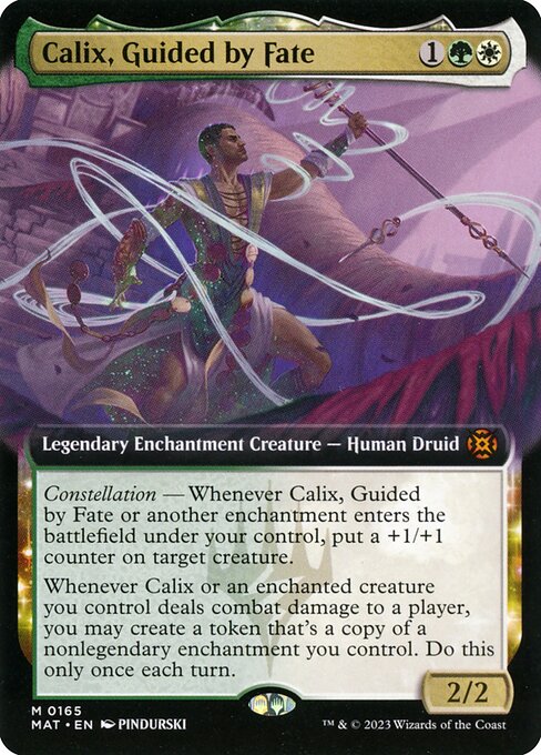 Calix, Guided by Fate 165