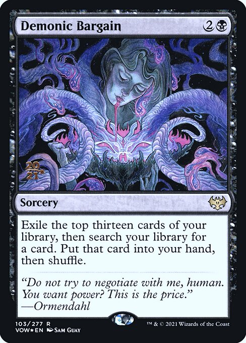 Demonic Bargain 103s