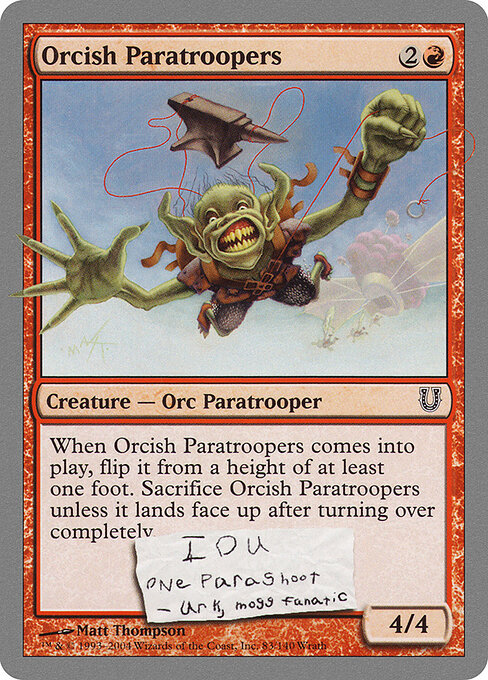 Orcish Paratroopers 83