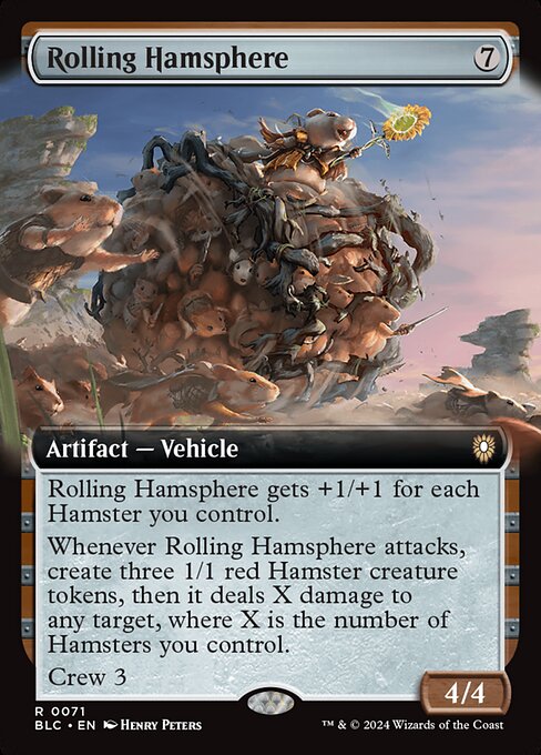 Rolling Hamsphere 71