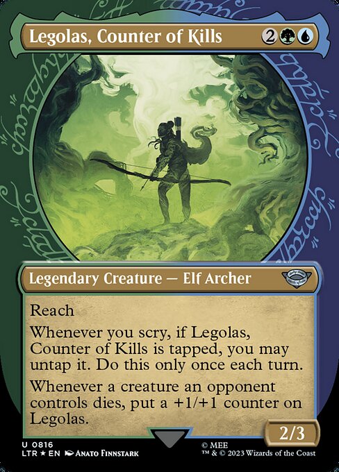 Legolas, Counter of Kills 816