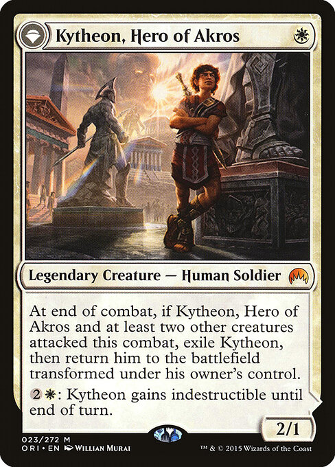 Kytheon, Hero of Akros // Gideon, Battle-Forged 23