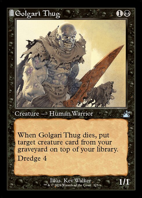Golgari Thug 325