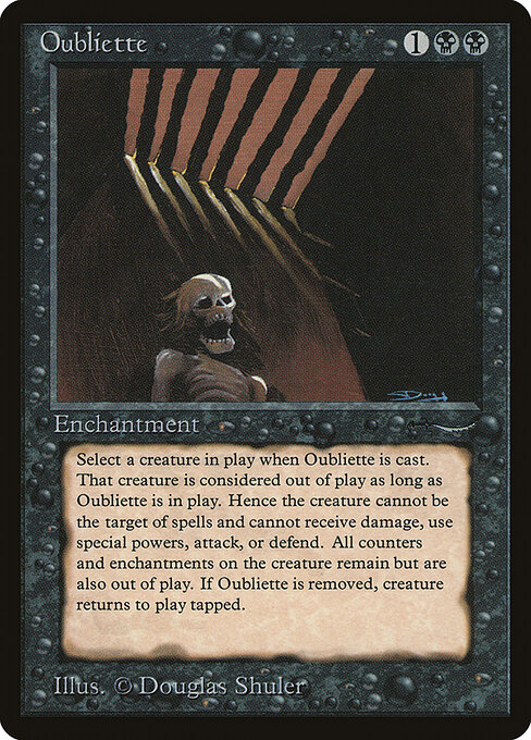 Oubliette 31†