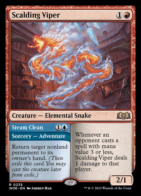 Scalding Viper // Steam Clean 235