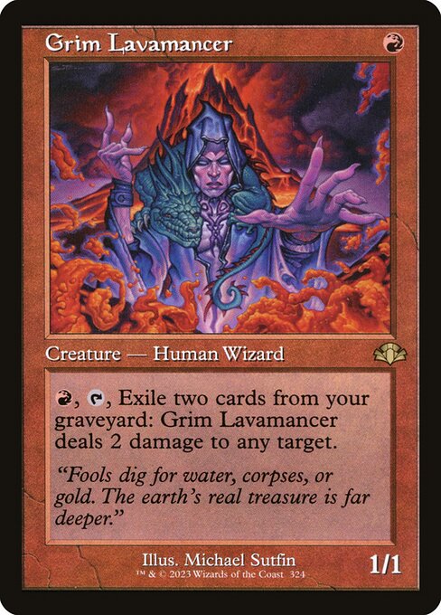 Grim Lavamancer 324