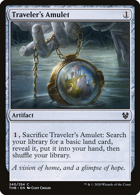 Traveler's Amulet 240