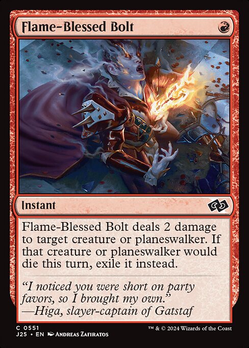 Flame-Blessed Bolt 551