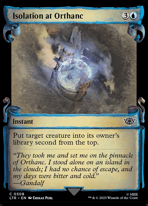 Isolation at Orthanc 508
