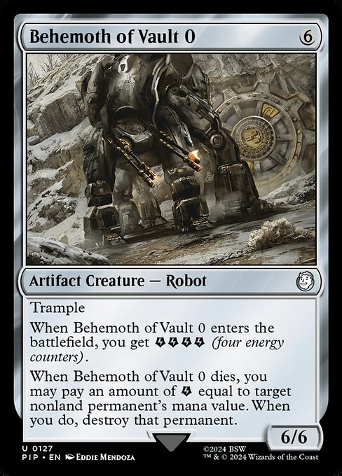 Behemoth of Vault 0 127