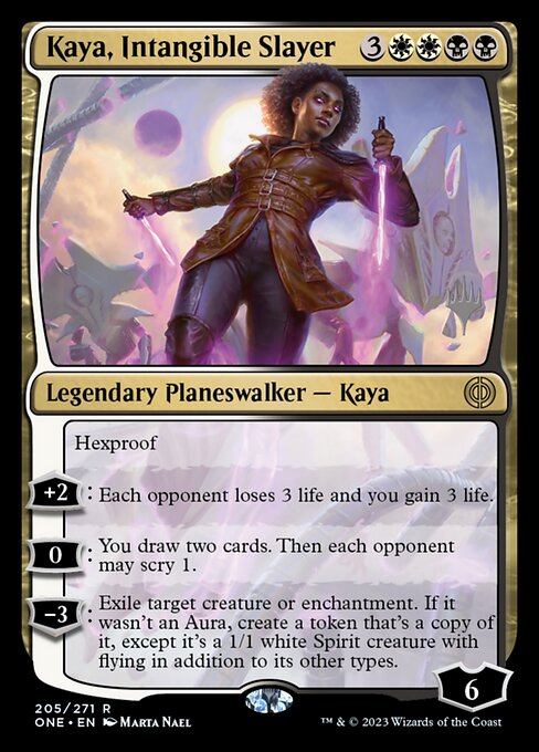 Kaya, Intangible Slayer 205p