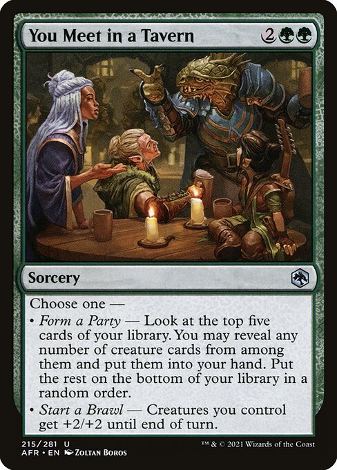 You Meet in a Tavern 215
