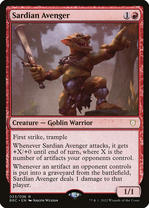 Sardian Avenger 23