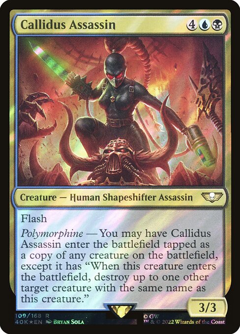 Callidus Assassin 109★