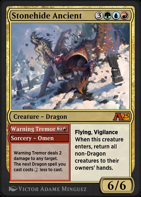 Stonehide Ancient // Warning Tremor 26
