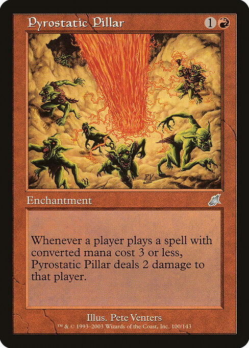 Pyrostatic Pillar 100