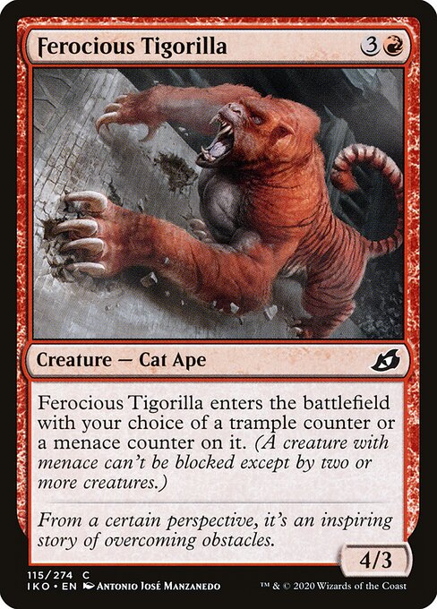 Ferocious Tigorilla 115