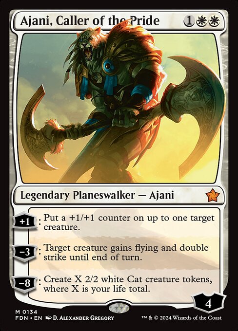 Ajani, Caller of the Pride 134
