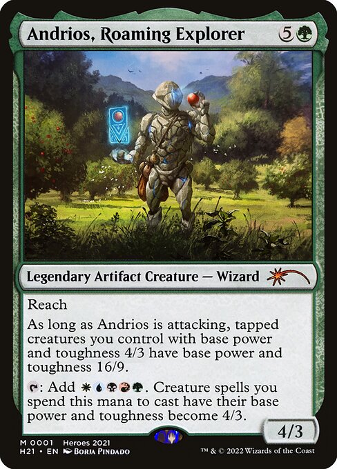 Andrios, Roaming Explorer 1