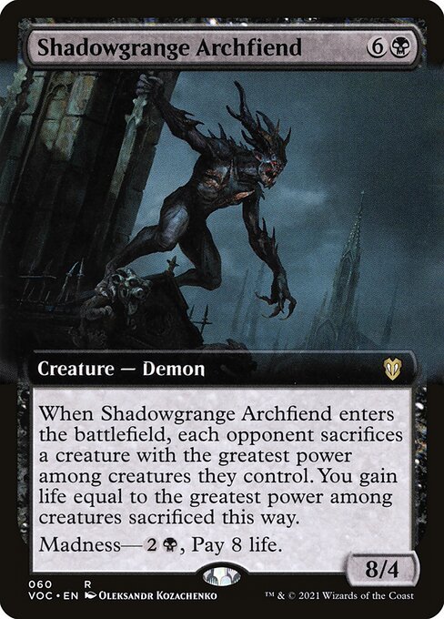Shadowgrange Archfiend 60