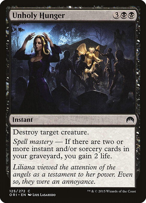 Unholy Hunger 125