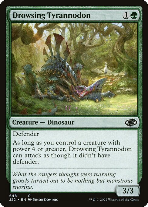 Drowsing Tyrannodon 648