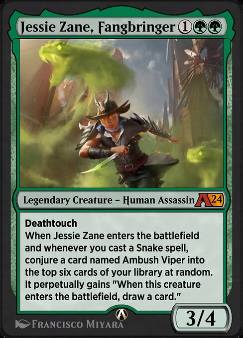 Jessie Zane, Fangbringer 17