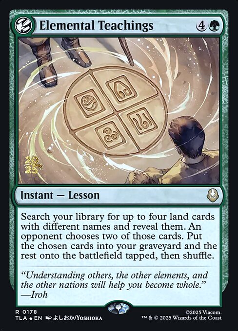 Elemental Teachings 178s