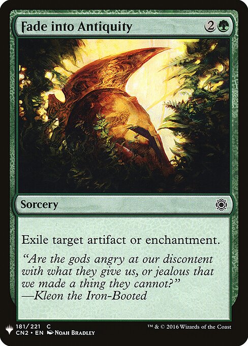Fade into Antiquity CN2-181