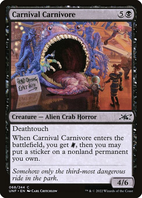 Carnival Carnivore 68