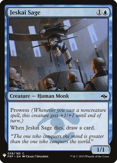Jeskai Sage FRF-38